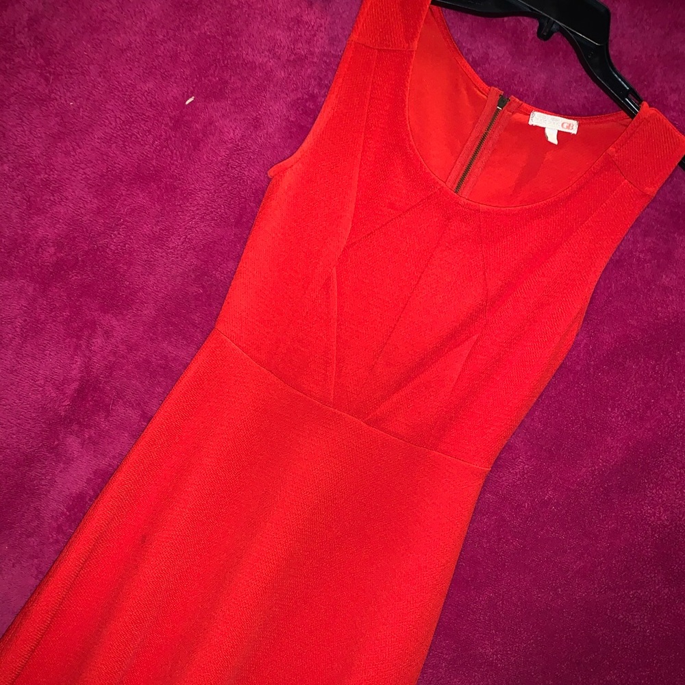 Red GB A-Line Dress